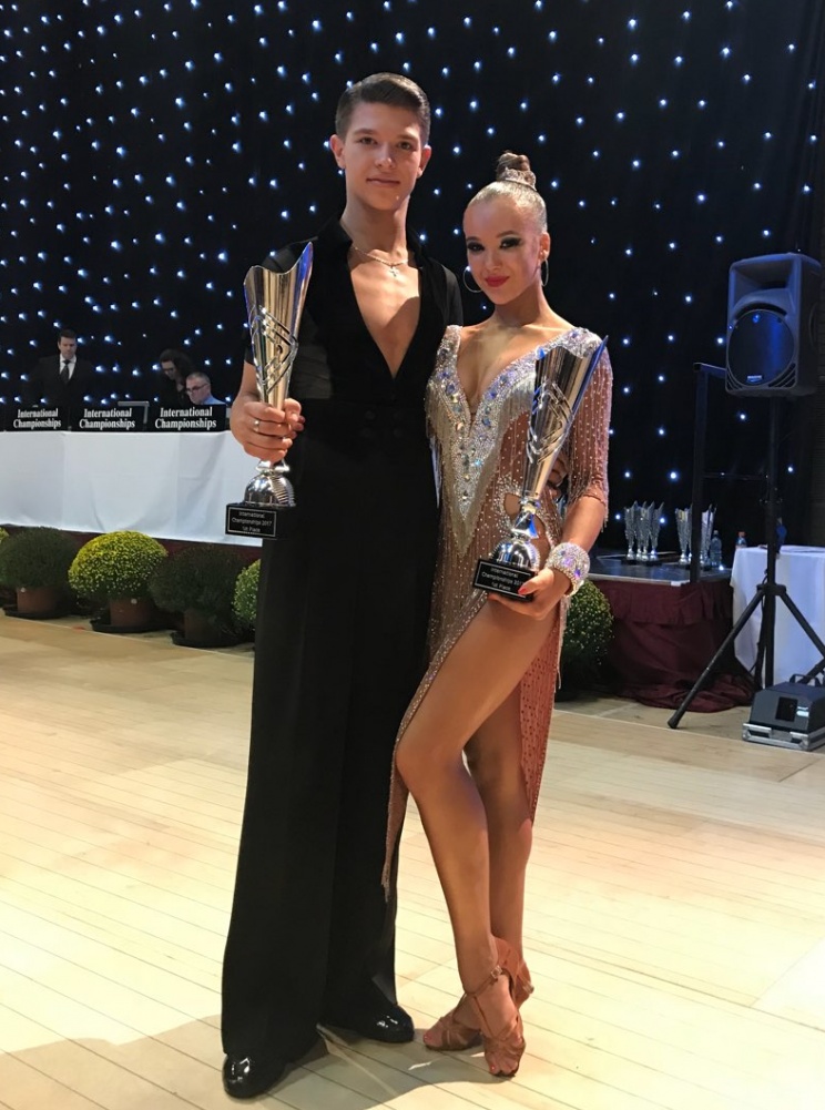 International Championships 2017, Англия (Юниоры, латина) Владислава Вурсалова и Алексей Бонковский